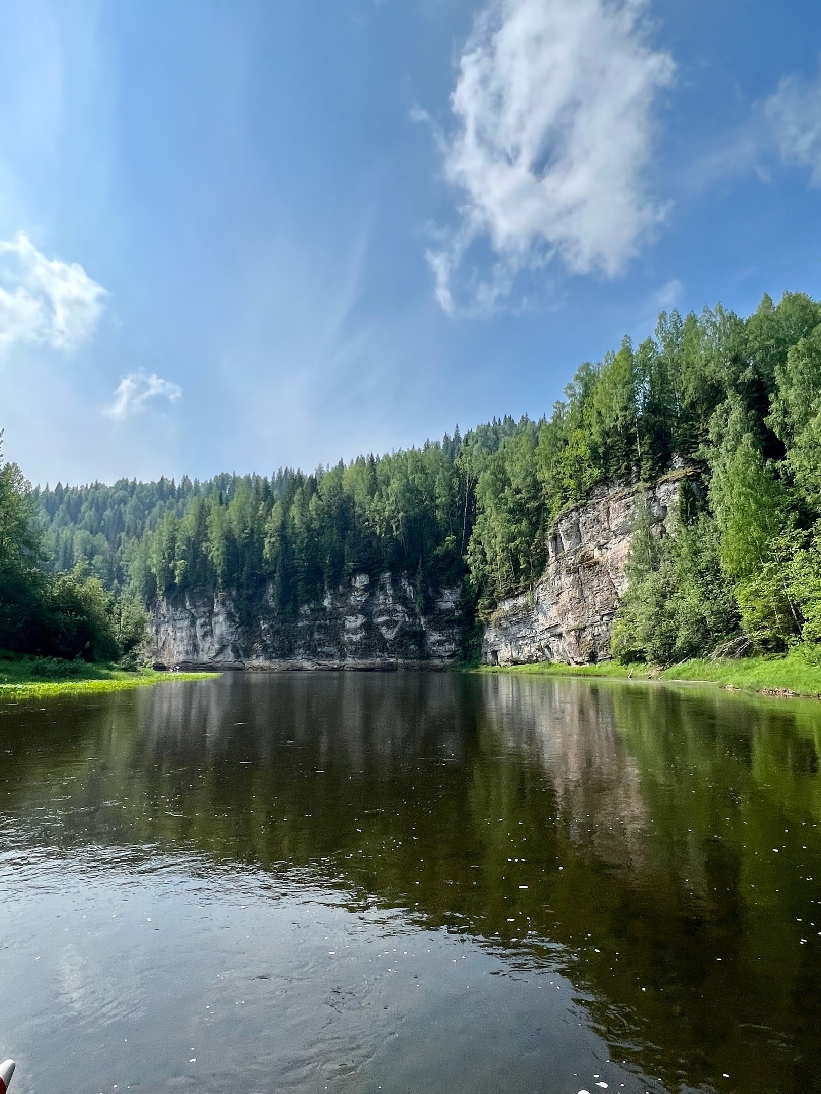 Сплав от п Усьва до п мыс