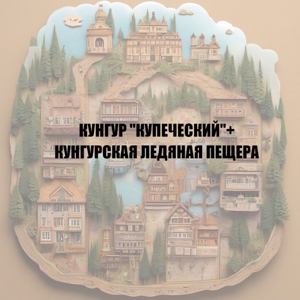 Кунгур купеческий + Кунгурская Ледяная пещера, выезд из Перми в 2024 году!