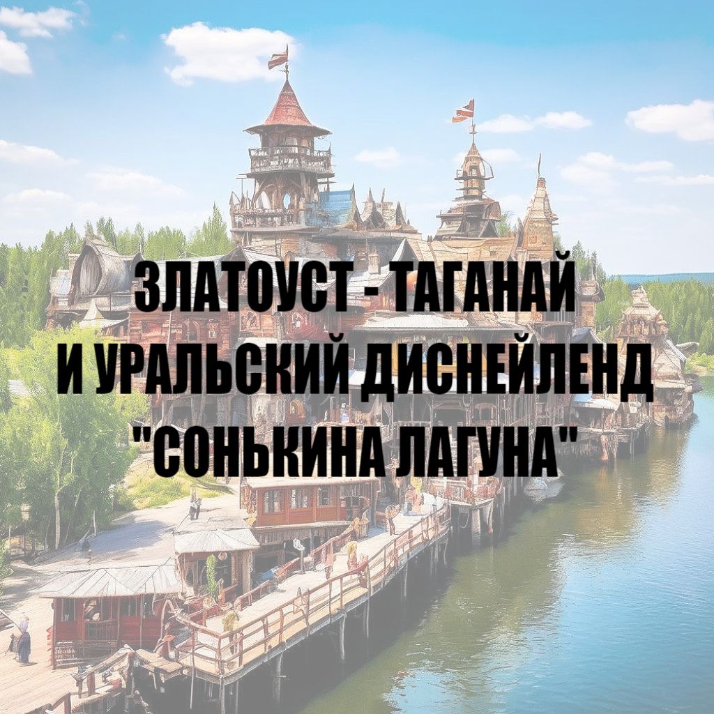 Автобусный тур выходного дня из Перми в Златоуст, Танагай и Сонькину Лагуну